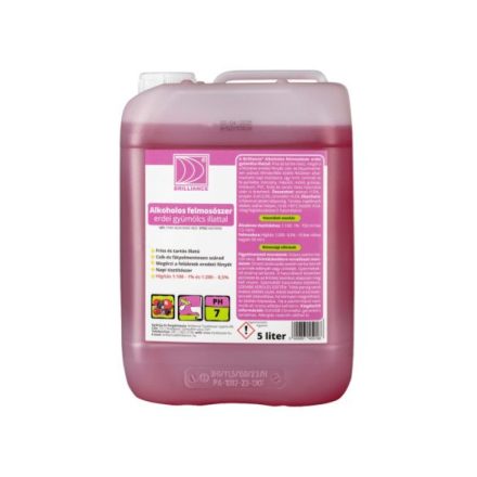 Brilliance® Alkoholos felmosószer erdei gyümölcs illattal 5 liter