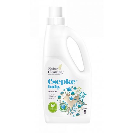 Csepke Baby allergénmentes mosógél 0m+ 1 Liter