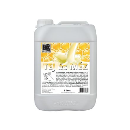 Brilliance® Tej és Méz krémszappan 5 liter