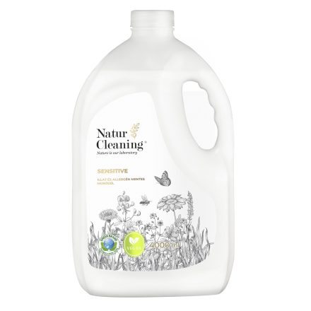 Naturcleaning Sensitive Illat,- és allergénmentes mosógél 4 Liter