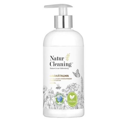 Naturcleaning Mosogatószer koncentrátum Gránátalma 500ml Pumpás