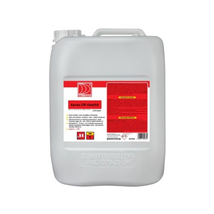 Brilliance® Savas CIP tisztító 20 liter