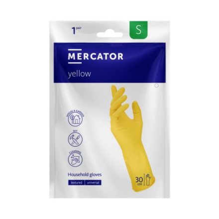 Mercator Yellow háztartási kesztyű S