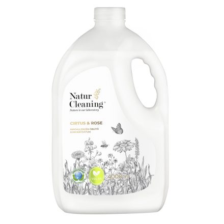 Naturcleaning Öblítő koncentrátum Citrus & Rose 4 liter